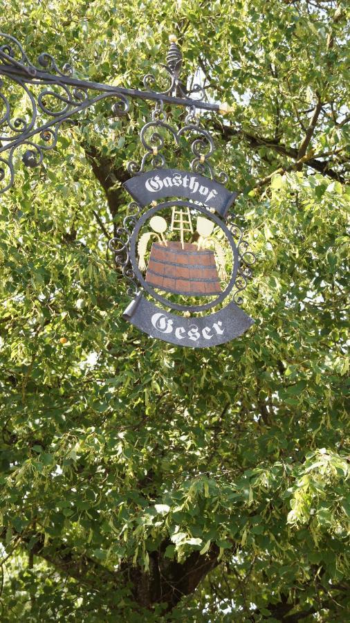Landgasthof Geser Sarching Exterior foto